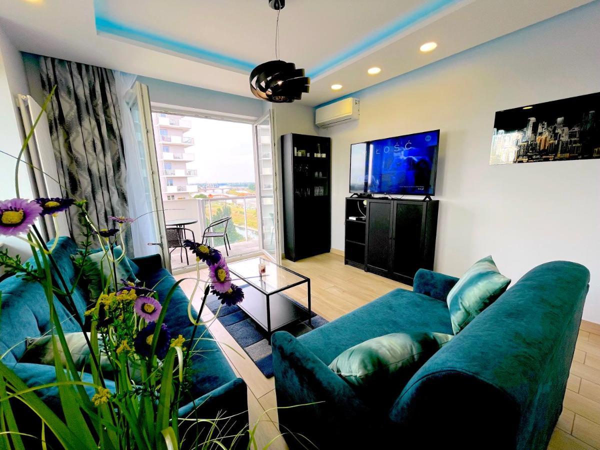 Apartament Z Tarasem I Widokiem Na Odre Wroclaw Luaran gambar